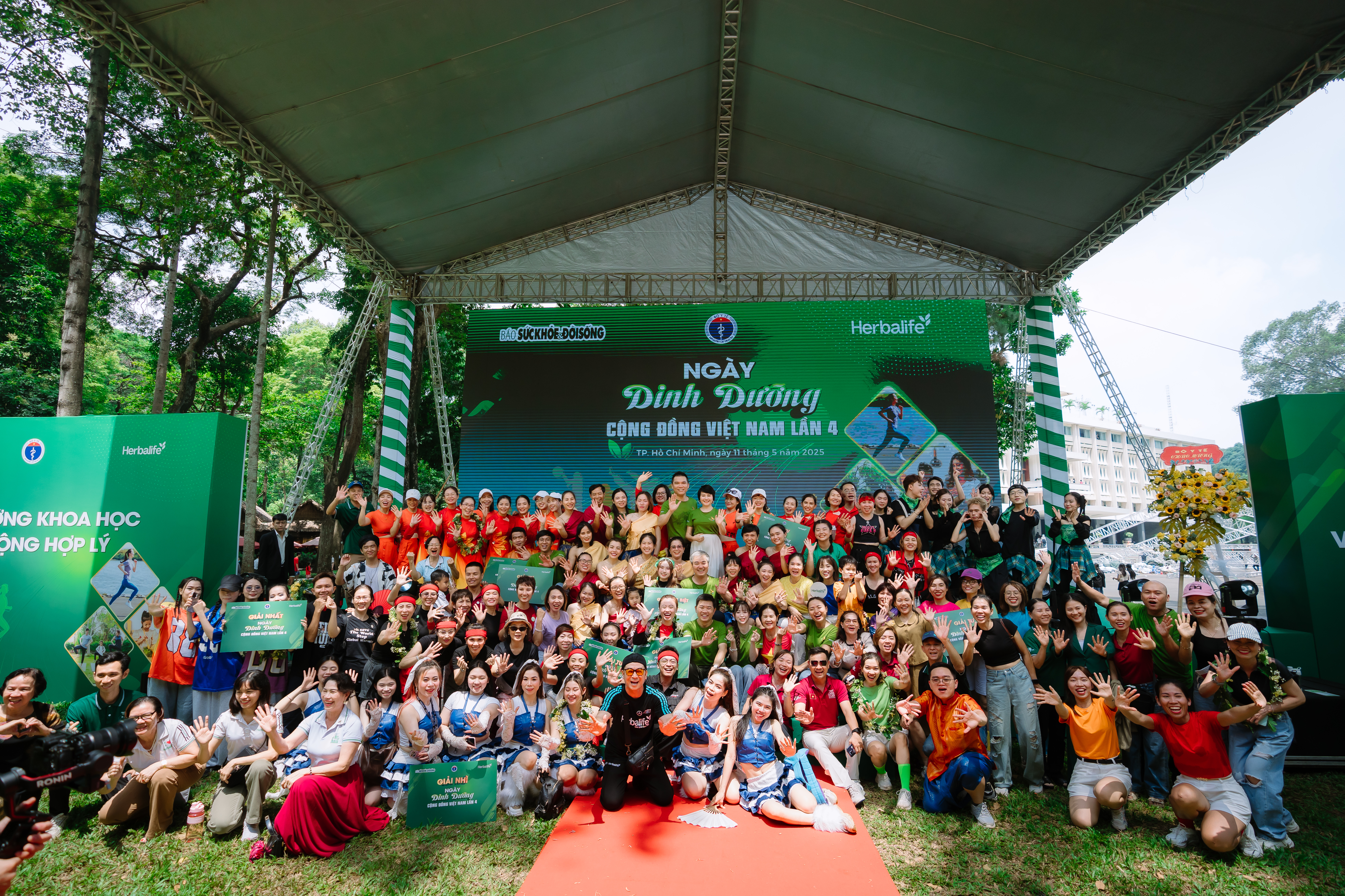 Đi tin VTV3 - Ngày Dinh Dưỡng Cộng Đồng Việt Nam lần 4